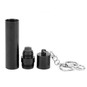 Porte-Cles Pique-Queue De Billard Portable, Outil De Reparation De Queue De Billard, Accessoire Noir - Neuf