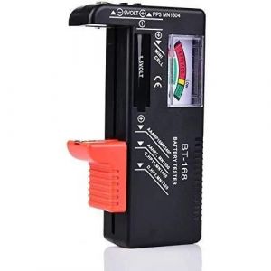 Testeur de batterie &iquest; Testeur de batterie pour piles AAA, AA, C, D, 1,5 V, 9 V et petites batteries, testeur de niveau d'auto 31 - Neuf