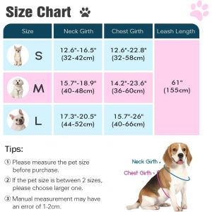 Harnais Pour Chiens Avec Laisse, Harnais S&eacute;curis&eacute; Anti-Traction En Forme De X, Veste Pour Chiens De Petite & Moyenne Taille, Ceinture De S&eacute;curit&eacute; D'animaux R&eacute;glable, M, Magenta - Neuf