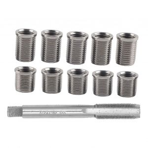 Kit De R&eacute;paration De Filetage De Bougie D'allumage M10x1.0 Et M12x1.0 Outil D'insertion De Boulon De Taraudage Pour L'entretien Du Moteur Automobile - Neuf
