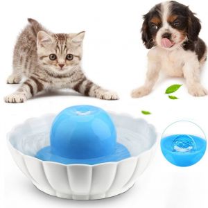 Hjlian Fontaine A Eau En Ceramique Super Silent Pets Pour Chiens Ou Chats - Neuf
