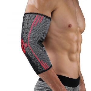 Cuivre Coude Attelle Compression Support Manchon Arthrite Tendon Douleur Articulaire Wrap - Neuf