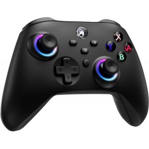 Manette Switch Led, 2025 Upgrade Manette Switch 2 Sans Fil Pro Controller Avec Rgb/Hall Trigger/Bouton Macro/Turbo/Vibration Manette Pc Bluetooth Avec Switch/Oled/Lite/Pc - Neuf