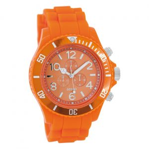 Montre Homme Oozoo Montres Analogiques Silicone Orange Uoc4836a - Neuf