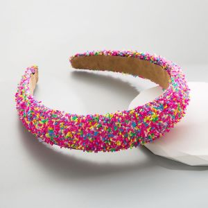 Kal-Bandeaux Rembourrés Pour Femme - Pour Mariage, Anniversaire, Bal De Fin D'année, Concours De Beauté, Fête, Noël, Halloween - Neuf