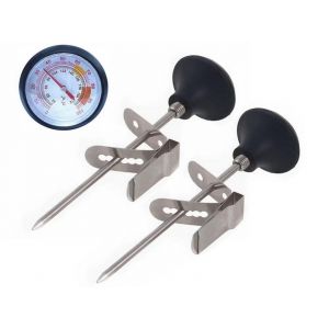 Thermom&egrave;tre &Agrave; Cadran &Agrave; Lecture Instantan&eacute;e Pour La Cuisson Et Les Boissons - Neuf