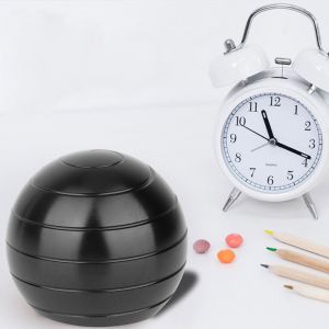 Boule gyroscopique de 45 mm pour soulager la pression, jouet, cadeau, table, boule ronde, artisanat, ameublement (noir) - Neuf