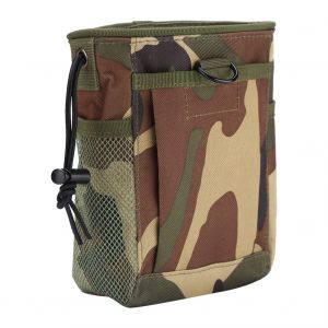 Sac banane en nylon impermeable, grand etui de rangement pour accessoires (camouflage jungle) - Neuf