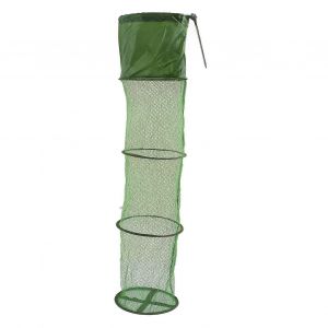 Cage De Filet De Pêche Pliable Portable Prévention Des Rayures Panier De Pêche En Fil Flottant Pour Accessoires De Pêche S - Neuf