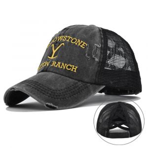 Yellowstone Dutton Ranch Réglable Casquette De Baseball Brodé Cap (A) - Neuf