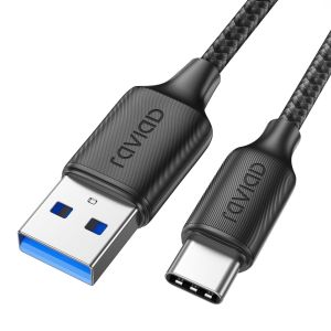 Cable Usb C [Usb 3.0, 1M], Usb C Vers Usbc Charge Rapide 3A Qc 3.0 Nylon Tressé Cable Chargeur Usbc Pour Iphone 16 15 Plus Pro Max, Galaxy S25/S24/S23/S22/S21, Huawei P50/P40, Google Pixel-N[Z1013] - Neuf