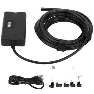 XYONG Camera d'inspection endoscopique industrielle sans fil haute definition F270 8 mm 1080p 2 MP WiFi 5 m - Neuf