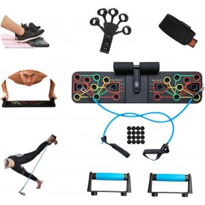 Appareil Musculation Multifonction, Il Existe 5 Équipements De Fitness Différents Portable Pliable Matériel Sport Maison, Entraînement Corporel Complet Multi-Aspects - Neuf
