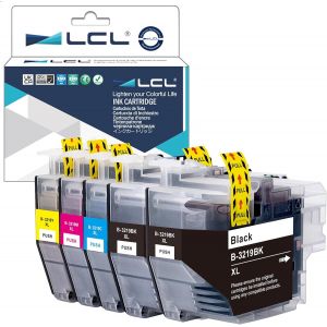 ERYI-Lc3219Xl Cartouche D'Encre Compatible Pour Brother Lc3217 Lc3219Xl Compatible Pour Brother Mfc-J5330Dw Mfc-J5335Dw Mfc-J5730Dw Mfc-J5930Dw Mfc-J6530Dw Mfc-J6930Dw Mfc-J6935Dw(5-Pack,2Kcmy) - Neuf
