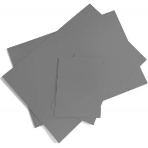 Mevronisshop-Plaque Linogravure 4 Blocs, Gris Plaque De Linoleum Pour Linogravure, Pour Projets D'artisanat Et D'impression (A4+A6) - Neuf