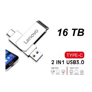 Clé USB 16 TB 2 en 1 USB C Pendrive Portable Clef USB 16TB Type C Memory - Neuf
