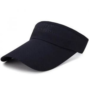 Chapeaux De Soleil Respirants D'&eacute;t&eacute; Pour Hommes Et Femmes Visi&egrave;re R&eacute;glable Protection Uv Haut Vide Solide Pour Sport Tennis Golf 2qv - Neuf