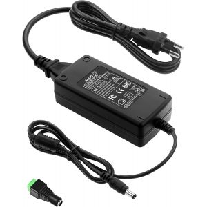Adaptateur d'alimentation 12V 5A Transformateur LED AC 230V &agrave; DC 12V 60W Adaptateur de Sortie DC 5.5 x 2.5mm pour 5050 3528 LED Strip Monitor Radio - Neuf