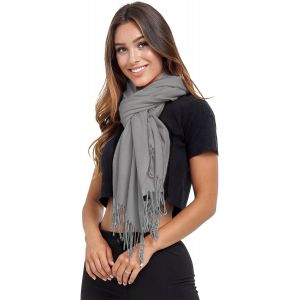 Écharpe Femme Hiver À Mode : Femme Hiver Écharpe Ensemble Tricoté Écharpe Oversize Carré Couverture Écharpe Foulard Franges Poncho.[G977] - Neuf