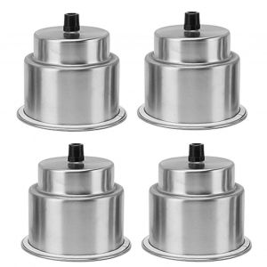 4 porte-gobelets étanches robustes antirouille porte-gobelet insert avec trou de vidange pour bateau RV voiture tableau de bord comptoir - Neuf