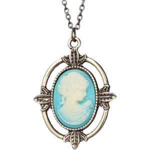 Kales-The Vampire Diaries Bijoux Collier Bague Différents Ensembles Autocollant Vampire Elena Gilbert Ouvrir Verveine Médaillon Collier - Neuf
