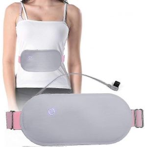 Coussin Chauffant Menstruel, Coussin Chauffant &Eacute;lectrique Pour La Taille Et Ceinture De Massage, Ceinture Chauffante Vibrante, Ceinture Chauffante &Eacute;lectrique Usb Pour La Taille. - Neuf