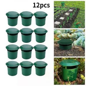 2/4/12pcs Jardin Limace Cage Escargot Piège Catcher Cage Réutilisable Pesteurs Appât Station Outils Jardin Ferme Protecteur - Neuf