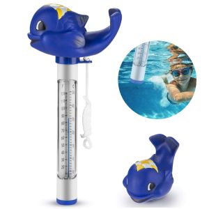Thermomètre flottant pour piscine, avec corde, idéal pour l'intérieur et l'extérieur, pour mesurer la température de l'eau des piscines, spas, jacuzzis, aquariums (type 3) - Neuf