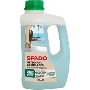 Nettoyant sols aux extraits d'algues-Elimine les tâches tenaces-94,1% d'ingrédients d'origine naturelle-Stop odeurs-1L-Fabrication française - Neuf