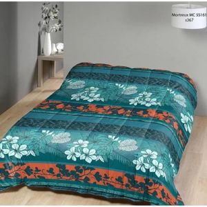 Couette - Mortreux - V&eacute;g&eacute;tal - 140 X 180 Cm - 450g/M&sup2; - Sp&eacute;cial Hiver - Neuf
