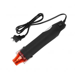 Pistolet a air chaud electrique, outil de bricolage pour gaufrage, sechage de tubes retractables et peinture (US 110 V, noir) - Neuf