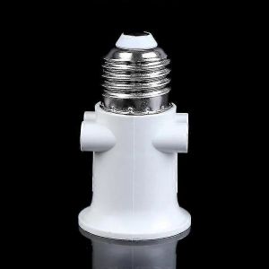Ac100-240v E27 Adaptateur D'ampoule Douille De Lampe Conversion De La Douille Avec Prise Ue - Neuf