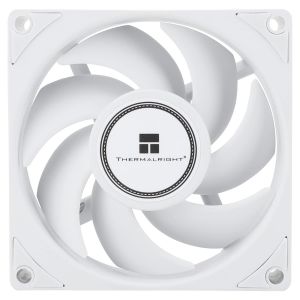 TL-B8W CPU Fan Computer Case Fan Quiet 4pin PWM PC Fan, 80mm Silent Cooler Fan, 2200RPM Speed, CPU Cooling fan(White) - Neuf