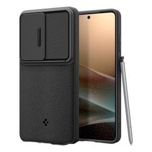 Spigen Coque Optik Armor Camera slider Samsung Galaxy S26 Ultra Black - Neuf