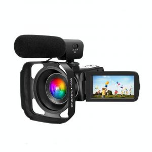 Caméscope Numérique 4K Écran Tactile 18X Zoom Vision Nocturne WiFi YONIS - Neuf