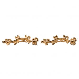 Boucles D'oreilles Multicouches En Forme De Feuille Pour Femme, Bijoux Tendance, Pour Fete D'anniversaire (Dore) - Neuf