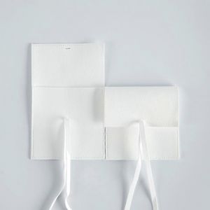 5pcs Luxe Microfibre Daim Bijoux Cadeau Sac Velours Ruban Enveloppe Flip Pochettes Collier Bracelet Bracelet Bijoux Sac De Rangement - Neuf