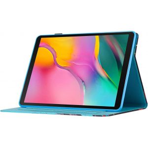 Coque Pour Tablette Samsung Galaxy Tab S2 9.7 2015 (Sm-T810/T815) Etui Housse Pu Cuir Flip Support Portefeuille Protection Magn&eacute;tique Cover Samsung Tab S2 Tablette Coque,Raton Laveur - Neuf