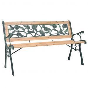 Prolenta Premium - Banc De Jardin 122 Cm Bois - Neuf