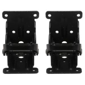 Support de charni&egrave;re de porte de garage avec boulons de fixation - Lot de 2 - Neuf