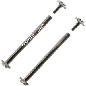 Kal-Vis Pour Montres - 8 À 30mm Diamètre Ø 1,2mm À 1,5mm Premium Barres À Vis Filetés Fixation Pour Bracelet De Montre Or Ou Argent - 2 Pcs - Neuf