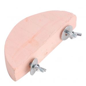 Hjlian Plateforme Debout Pour Hamster, Perroquet, Oiseau, Escalade, Pierre A Aiguiser, Jouet Pour Cage (Rose) - Neuf
