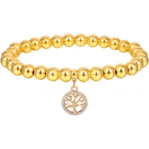 Eryi-Arbre De Vie En Acier Inoxydable Pour Les Femmes Hommes Vintage Mode Gracieux Charm Box Chain Bracelet Pour Femme Homme - Neuf