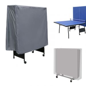 Pliable, Table De Tennis De Table Couvercle Pour Aire De Jeux Intérieure Résistant À L'usure 152*52*144cm, La Résistance Au Vent, Anti-Uv, Résistant À La Déchirure Table De Ping-Pong Couverture - Neuf