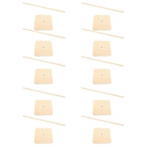 Support En Bois, Tableau D'affichage De Support Mural, D&eacute;coration De Table De Mariage D'anniversaire D'enfants, Carr&eacute; + B&acirc;ton D'insertion - Neuf