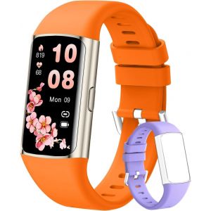 Ecosoon Montre Connectée Femme Homme Sport, Ip68 Etanche Montre Cardio Avec Fréquence Cardiaque, Oxymètre, Podometre,Coloré, Sommeil, Réveil Notifications, Smartwatch Montre Connecter Pour Android Ios - Neuf