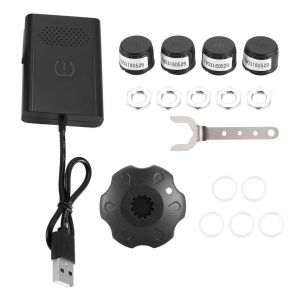 Systeme de surveillance de la pression des pneus TPMS avec 4 capteurs pour ecran de navigation Android - Neuf