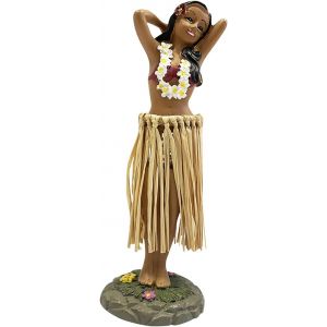 Sansh-Poupée Hawaïenne Tableau De Bord, Tableau De Bord Bobbleheads Figurine De Décoration Danseuse Pour Voiture, Maison - Neuf