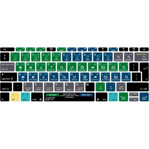 LORANKA-Serato DJ Coque de protection en silicone pour clavier compatible avec MacBook Pro 13" 2017 et 2016 version A1708 No Touch Bar et pour MacBook 12" A1534 - Neuf