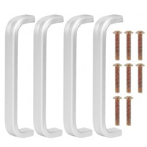 4pcs moderne élégant alliage d'aluminium poignée de porte meubles quincaillerie pour armoire placard tiroir - Neuf